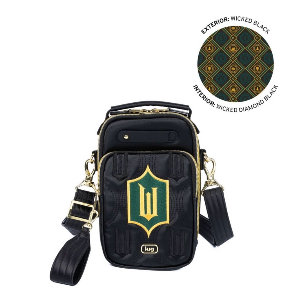 🧵 Wicked x Lug Skeeter MiniBridge SE Satin Luxe VL Convertible Crossbody Bag NWT - Picture 15 of 15